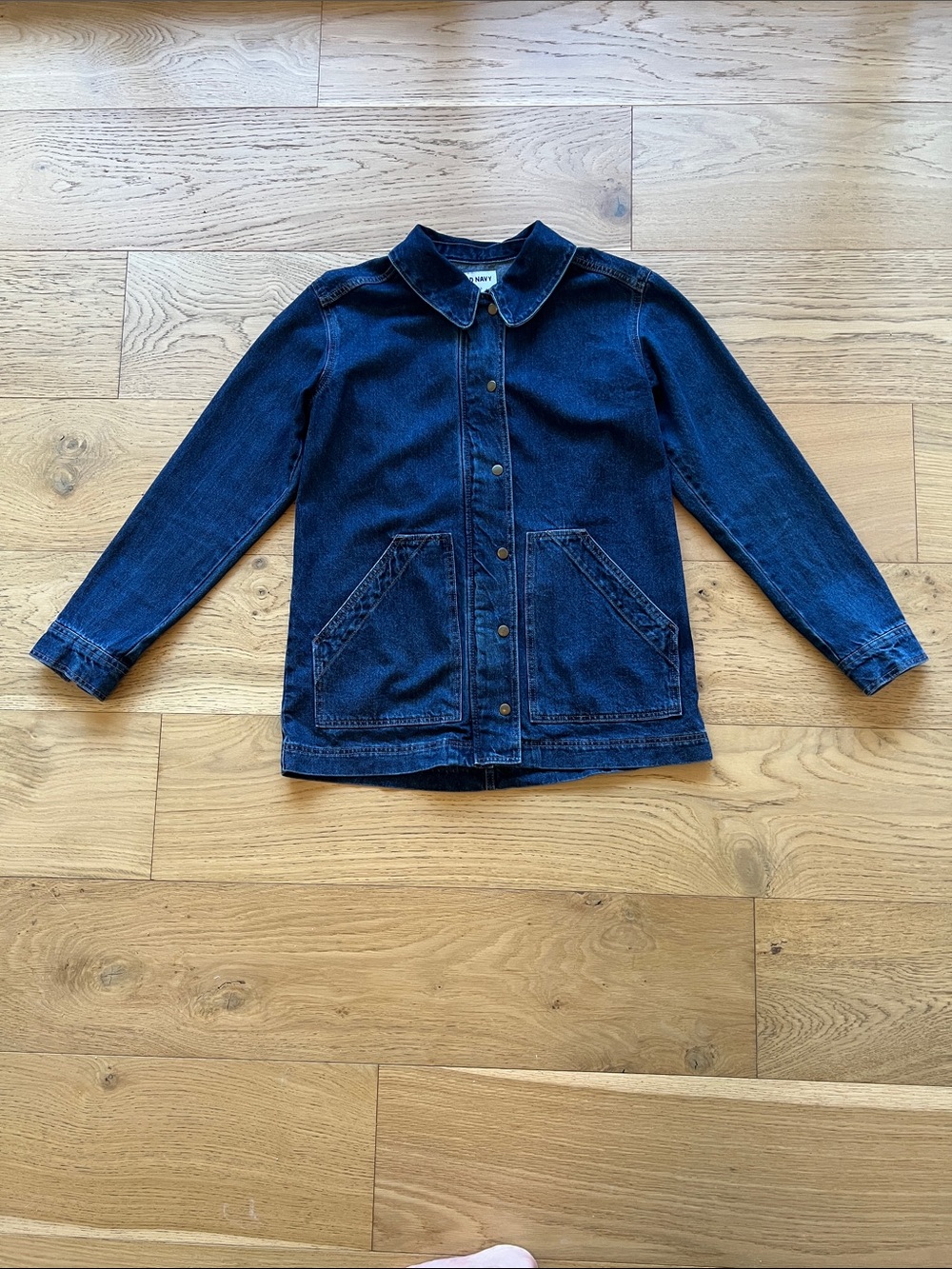 Old Navy Dark Denim Barn Jacket